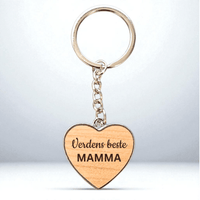 Nøkkelring hjerte - profiltre