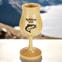 Cognacglass med gravering - Trekopp