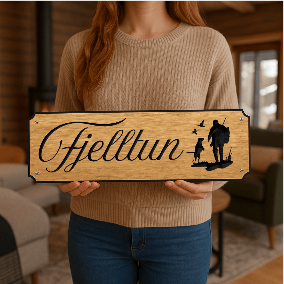 Skogberg Treskilt - Kantprofil Eik