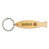 Nøkkelring bøk fisk - profiltre