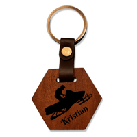 Nøkkelring Heksagon - profiltre