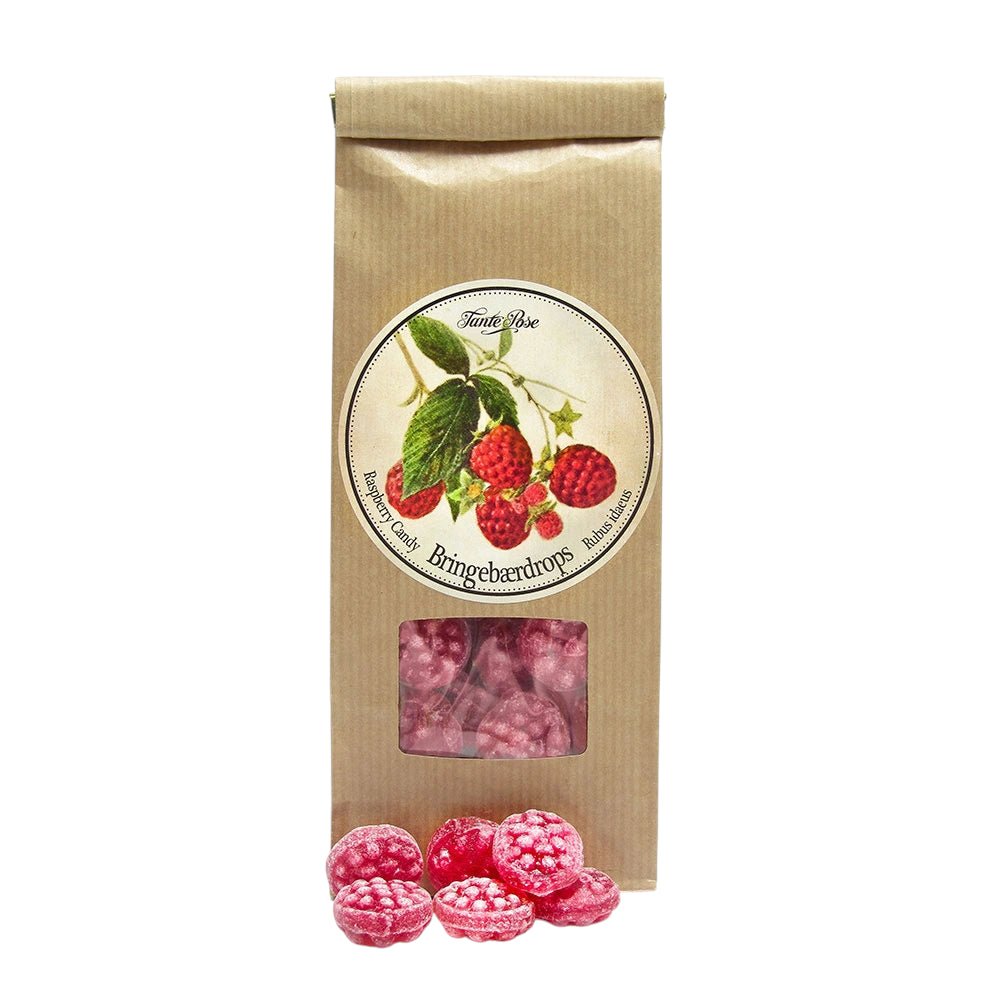 Bringebærdrops - profiltre