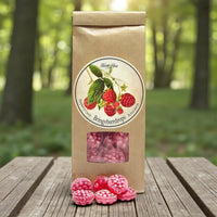 Bringebærdrops - profiltre