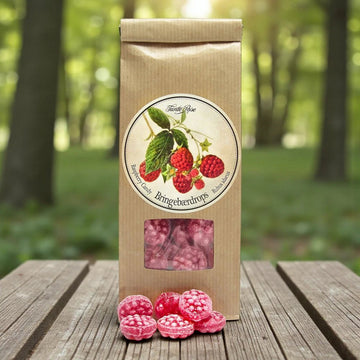 Bringebærdrops - profiltre