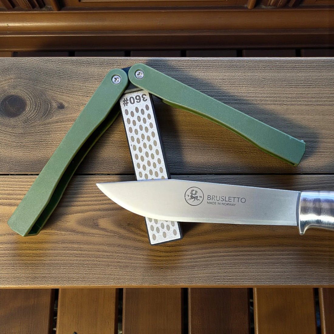 Brusletto foldbart slipestål - profiltre