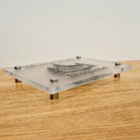 Dørskilt i Frostet Akryl (15x20cm) - profiltre