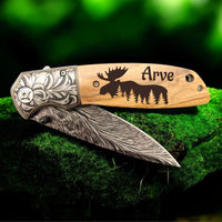 Foldekniv Tornrose - profiltre