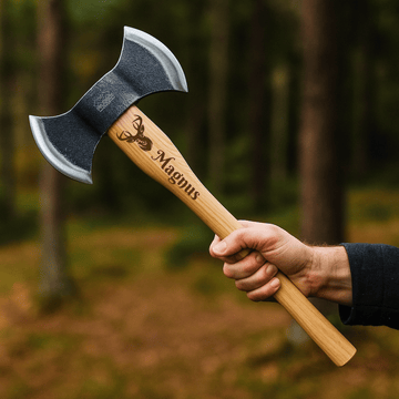 Kasteøks med gravering - profiltre