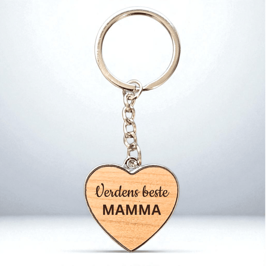 Nøkkelring hjerte - profiltre