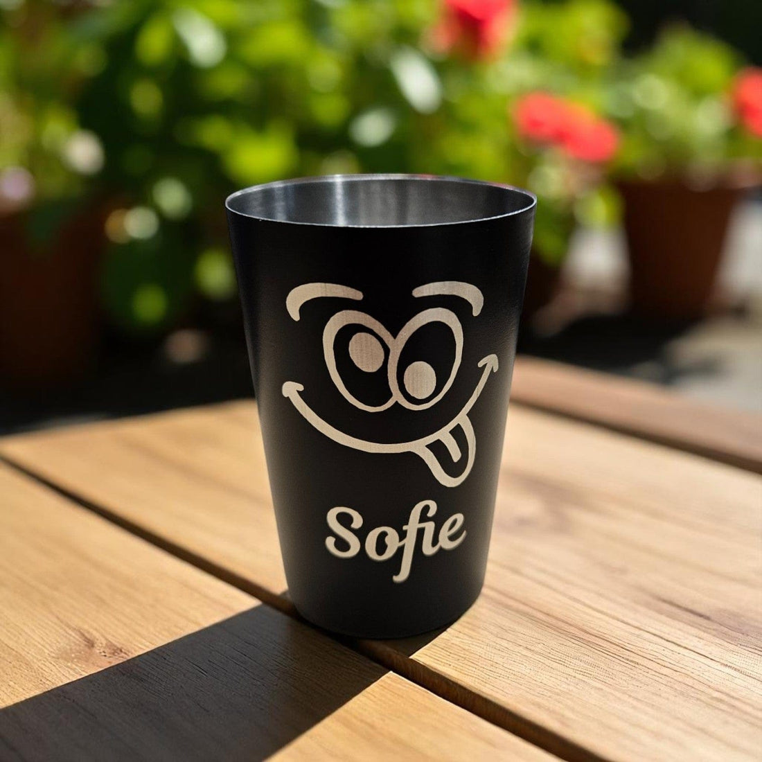 Shotglass med gravering - profiltre