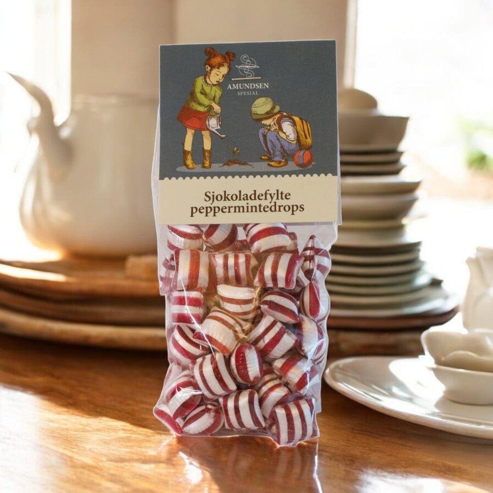 Sjokoladefylte Peppermintedrops - profiltre