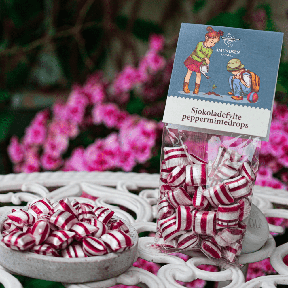 Sjokoladefylte Peppermintedrops - profiltre