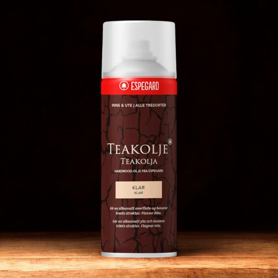 Teakolje Spray – Beskyttelse og Vedlikehold - profiltre