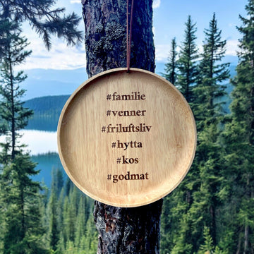 Turtallerken med skinnsnor - profiltre