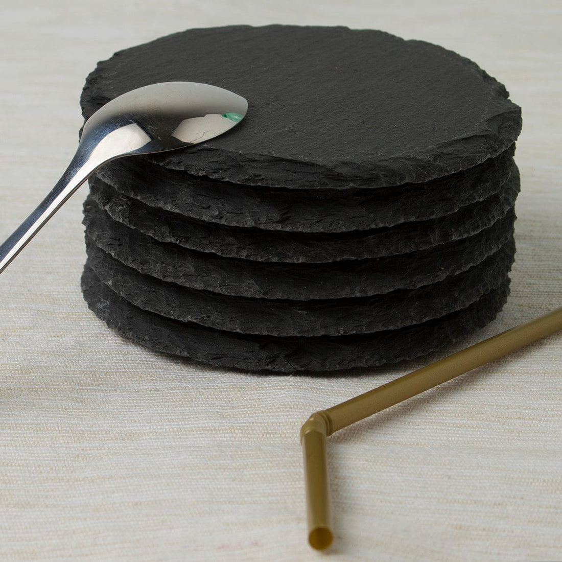 Coaster / glassbrikke i skifer - profiltre