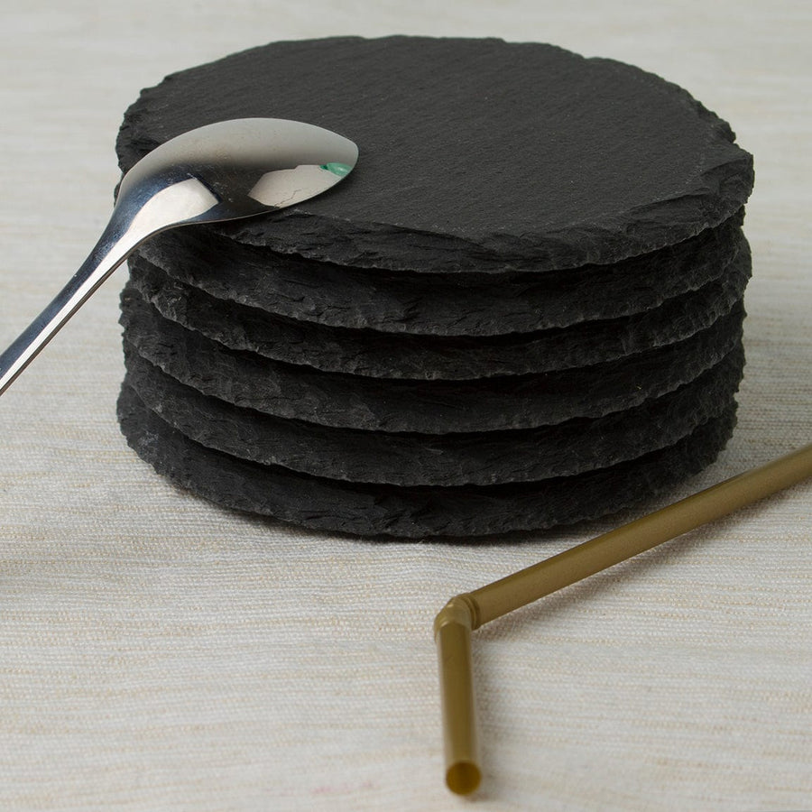 Coaster / glassbrikke i skifer - profiltre