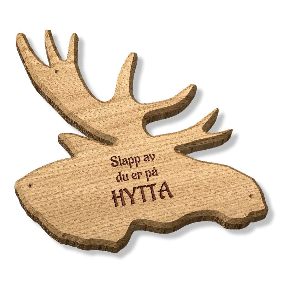 Dørskilt elg - profiltre