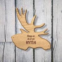 Dørskilt elg - profiltre