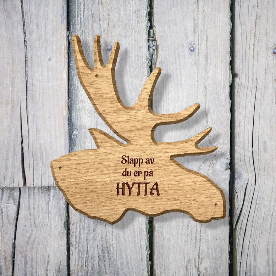 Dørskilt elg - profiltre