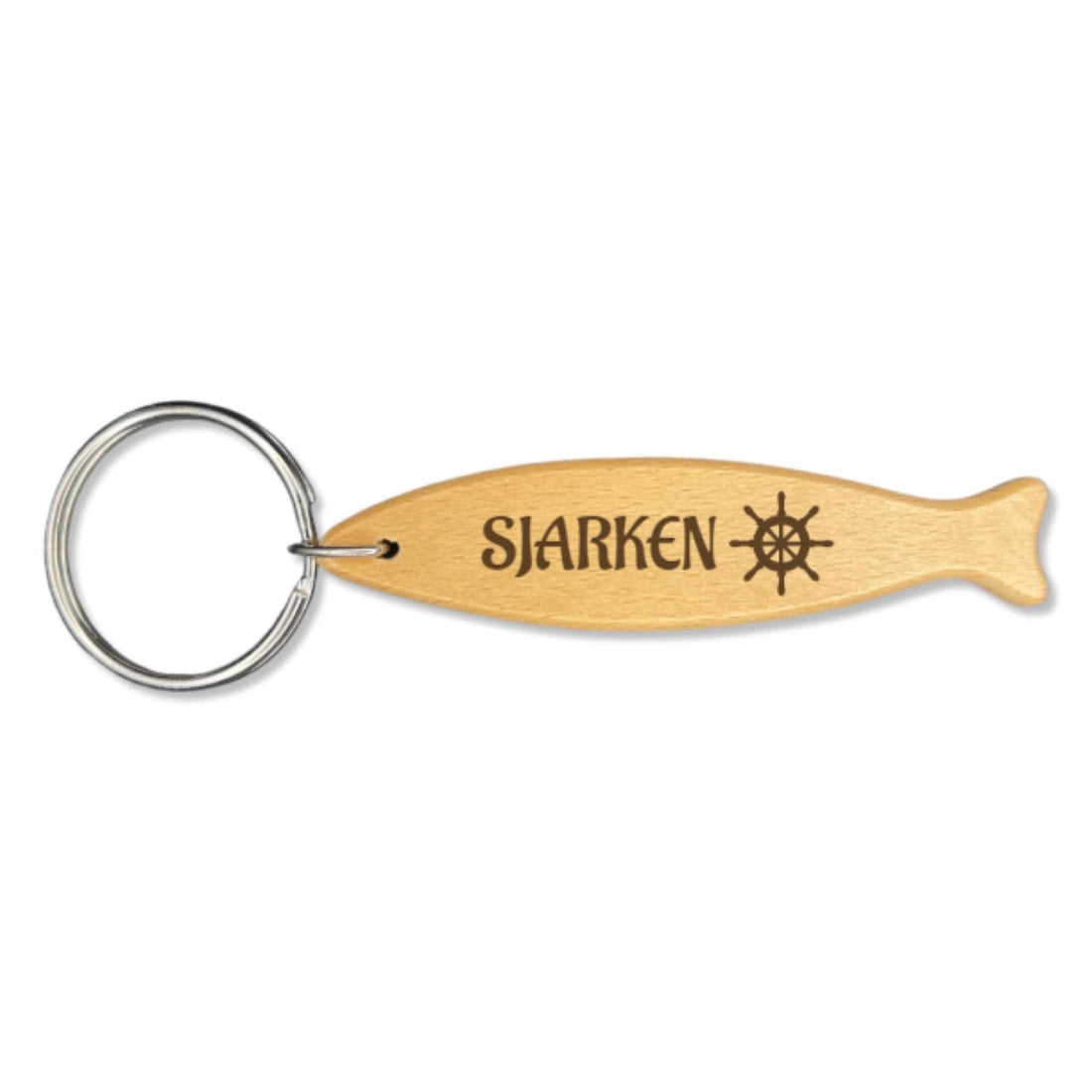 Nøkkelring bøk fisk - profiltre