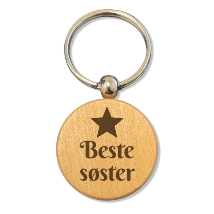 Nøkkelring bøk rund - profiltre