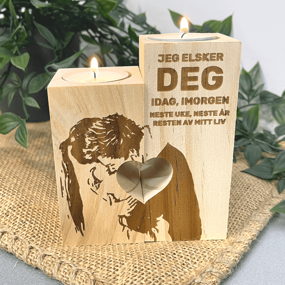 Telysholder - Hjerte - profiltre