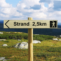 Treskilt - Turskilt - profiltre